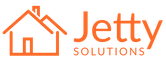 Jetty Solutions handyman business logo depicting a house.